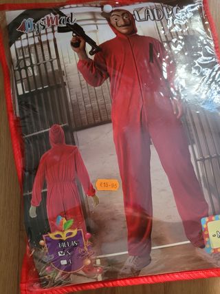 Disfraz La Casa de Papel Talla S