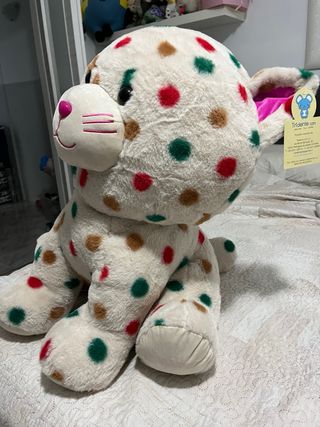 Peluche Gatto Pois Colorati