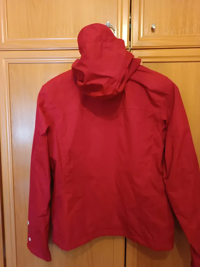 Chaqueta impermeable Quechua roja