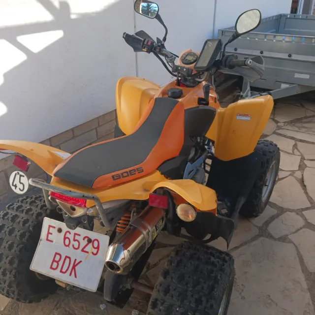 Quad GOES 220 Naranja