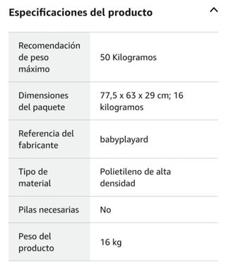 Parque infantil para bebés