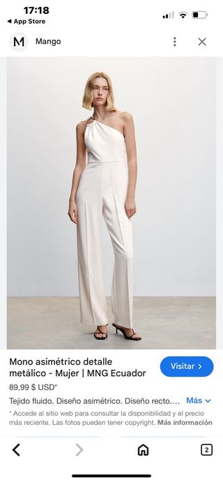 mono blanco 
