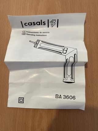 Atornillador Eléctrico Casals 3.6V