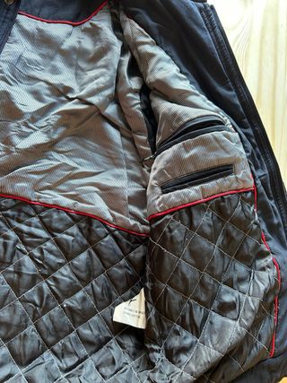 Chaqueta Vintage Azul Marino