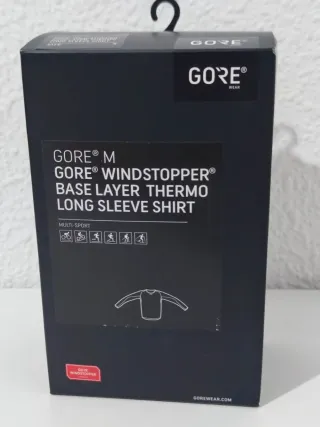 Camiseta térmica Gore Wear hombre negra