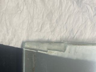 Mesa comedor cristal y sillas madera