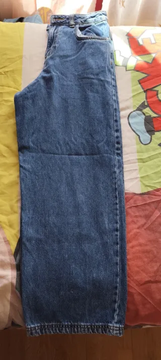 Pantalones vaqueros Zara anchos niño