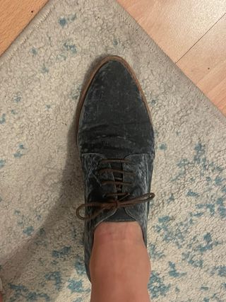 Zapatos Malababa Talla 39 Azul gris 