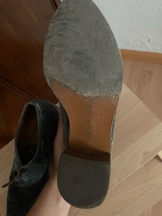 Zapatos Malababa Talla 39 Azul gris 