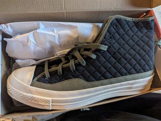 Converse Talla 43 Negras/Verdes Sin Estrenar