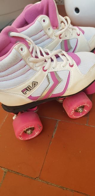 Patines Fila niña y equipo Oxelo