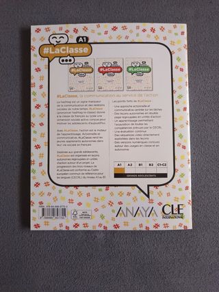 La classe niveau A1 élève - Anaya