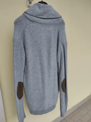 Cardigan H&M Grigio Uomo XL