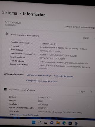 Lenovo i5 10th gen 