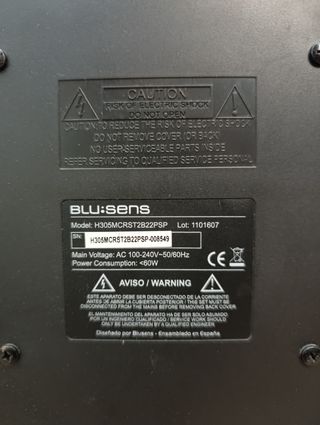Monitor Blusens Full HD Negro 24"