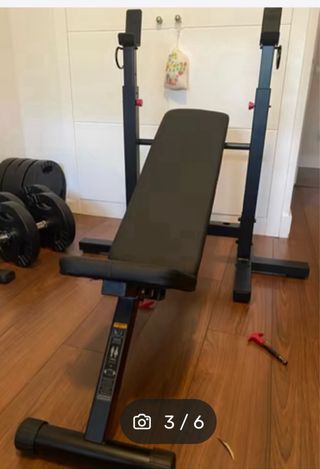 Banco Plegable Musculación 100kg