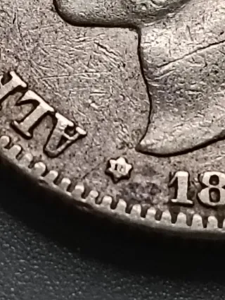 Moneda Plata 2 Pesetas 1882 Alfonso XII