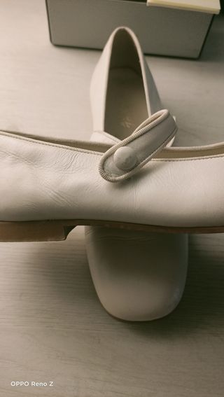 Zapatos de comunión blancos