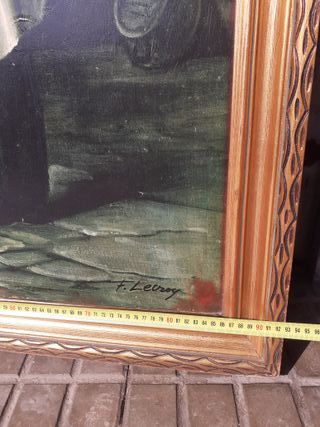 Cuadro antiguo de madera