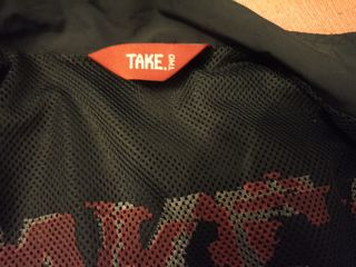 Giacchino TAKE. traforato mezza stagione nero