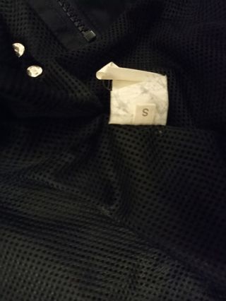 Giacchino TAKE. traforato mezza stagione nero