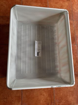 Cesto Komplement Ikea Blanco Metal