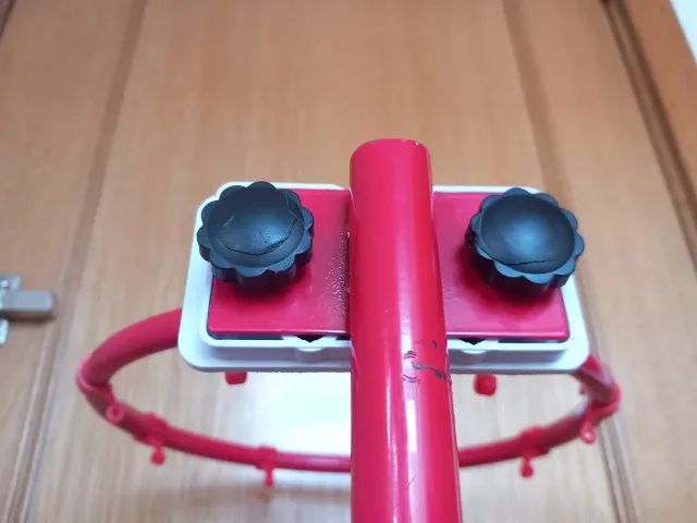 Canasta Baloncesto Infantil Portátil Roja