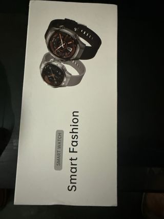 Reloj Smart Fashion Negro/Plateado