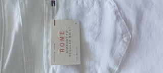 Falda vaquera blanca Tommy Hilfiger Talla S