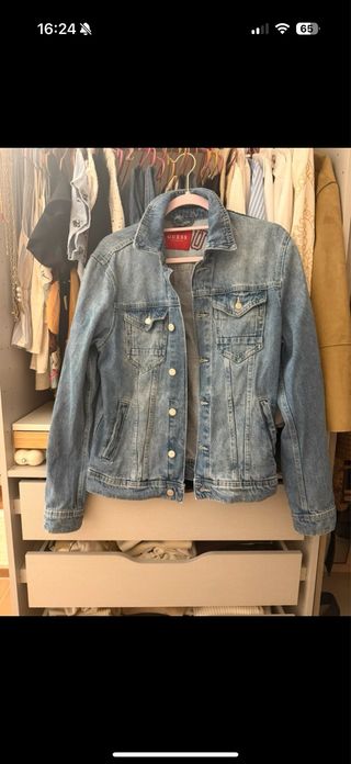 Chaqueta Vaquera Guess Azul