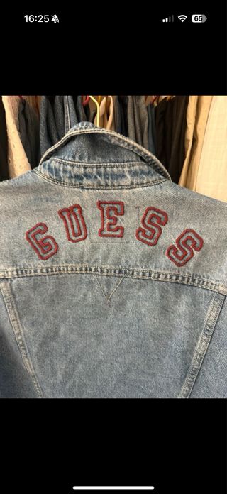 Chaqueta Vaquera Guess Azul