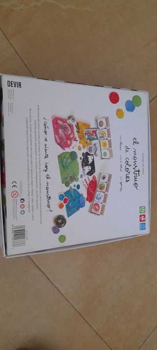Juego de mesa El Monstruo de Colores