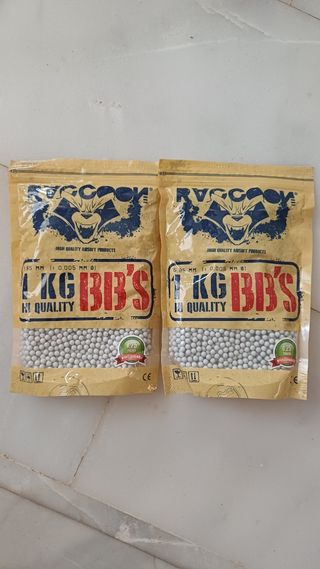 Bolas Airsoft Trazadoras 0.25g 2kg