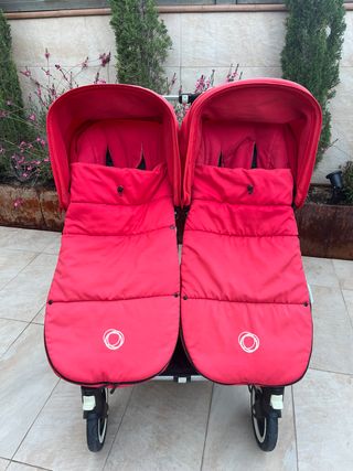 Bugaboo Donkey 2 Rojo Gemelar