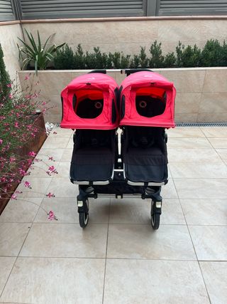 Bugaboo Donkey 2 Rojo Gemelar
