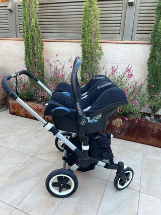 Bugaboo Donkey 2 Rojo Gemelar