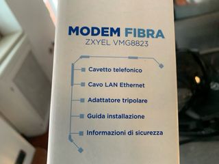 Router Modem Zyxel Fibra Ottico