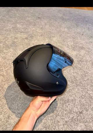 Casco Arai Jet Negro Nuevo
