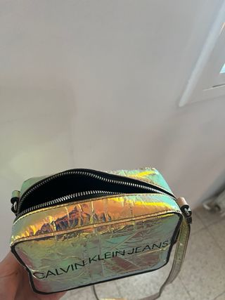 Bolso Calvin Klein Jeans Dorado Multicolor