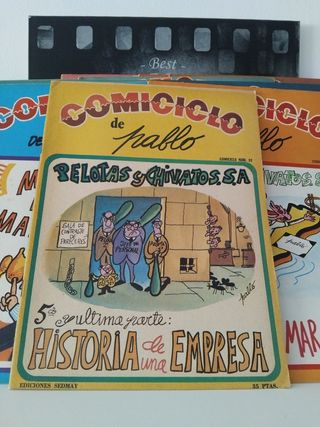 Lote 19 tebeos Comiciclo – Forges, Chumy,Pablo,etc