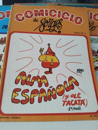 Lote 19 tebeos Comiciclo – Forges, Chumy,Pablo,etc