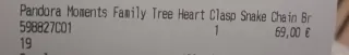 Pulsera Pandora Corazón Árbol de la Vida Plata..