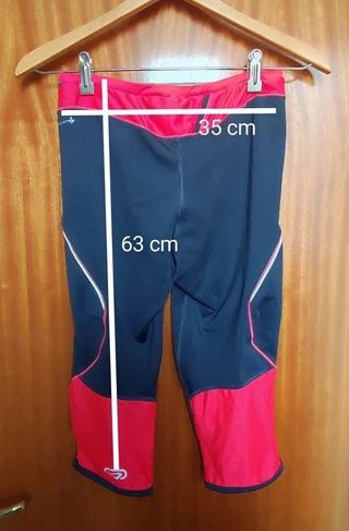 Pantalón Pirata Deportivo Mujer Kalenji Talla L