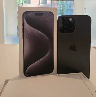 Apple iPhone 15 Pro Max Titanium Black 