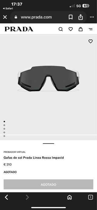 Gafas de sol Prada Línea Rossa Impavid