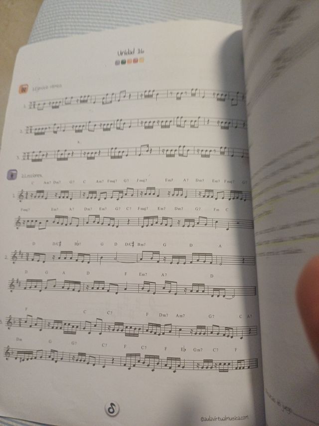 Libro 2º Lenguaje Musical Aula Virtual Música