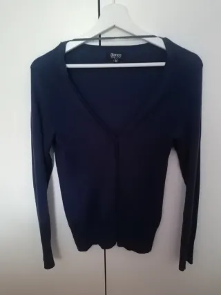 Chaqueta de punto Blanco
