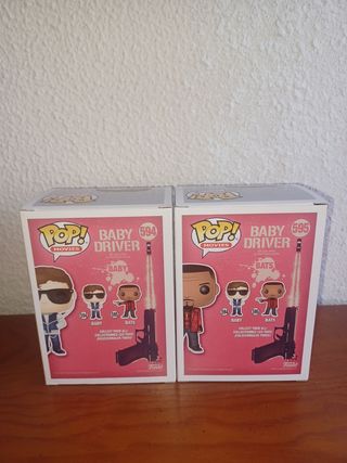 Funko Pop Baby Driver 594 y 595