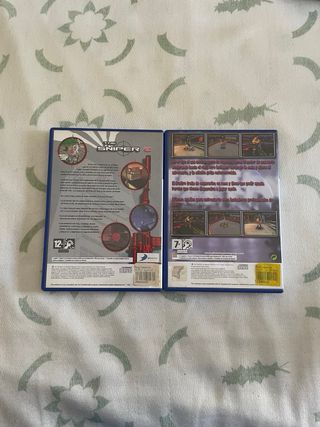 Pack 2 Juegos PS2: The Sniper 2 y WWC