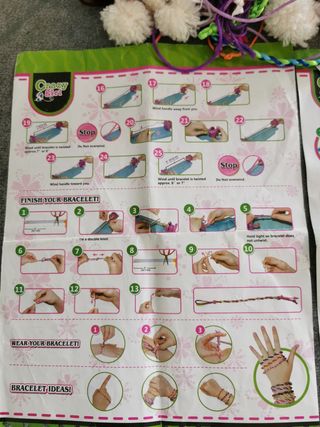 Kit Crea Pulseras Crazy Girl